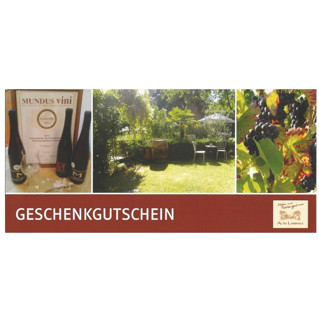 Geschenkgutschein